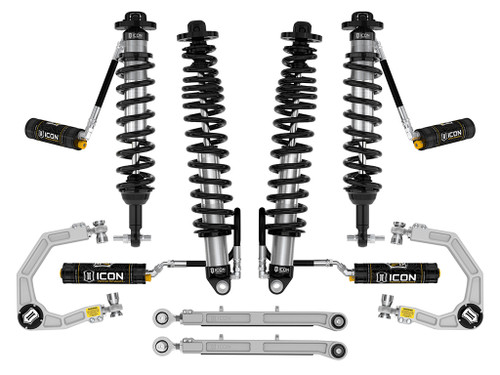 3-4" Lift Stage 6 Suspension System Billet UCA Heavy Rate Rear Spring - ICON K40006X